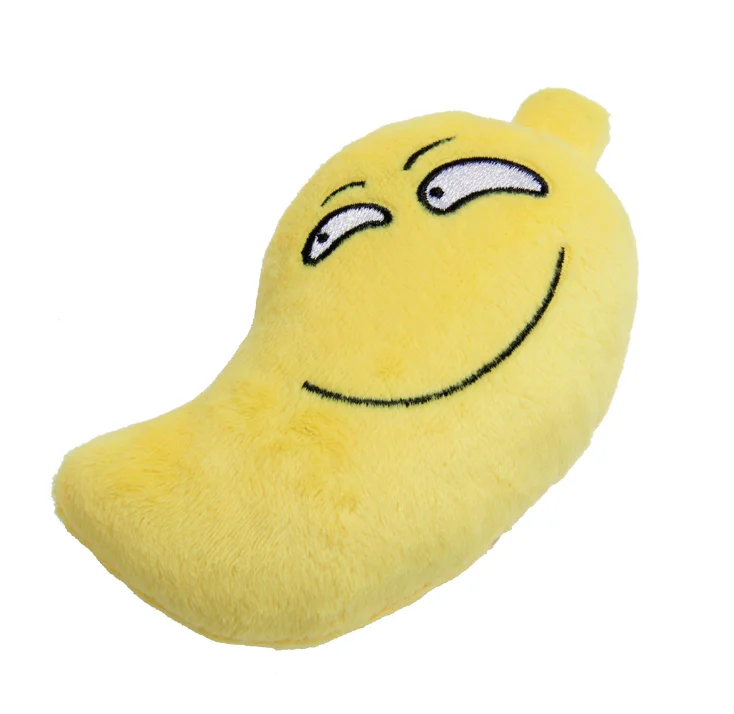 
Custom Dog Chew Toys Mini Various Fruits Pet Plush Squeak Toys for Chewer 
