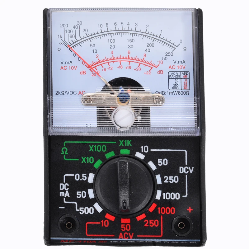 1pc New Analogue Multimeter Ac Dc Volts Ohm. Electrical Circuit Multi