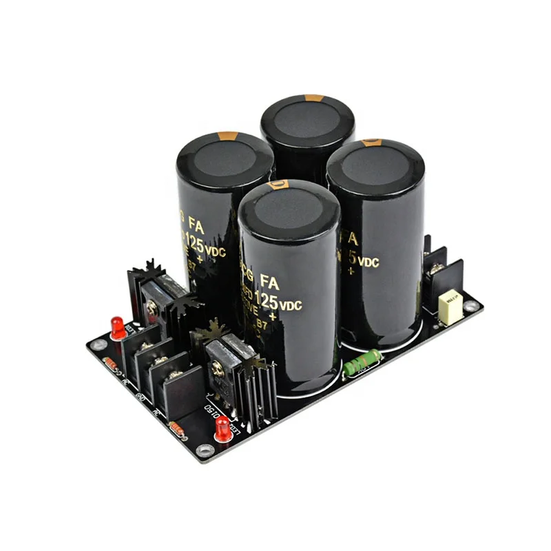 

120A Amplifier Rectifier Filter Supply Power Board High Power Schottky Rectifier Filter Power Supply Board 10000uf 125V