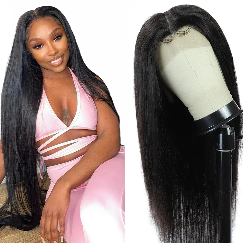 

Transparent Lace Frontal wig 13x4 Lace Front Human hair wigs with Baby Hair Transparent Lace Front wigs for black women