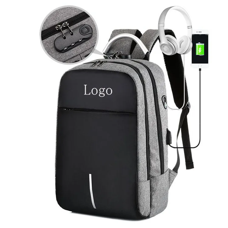 

Portable 15.6 inch Waterproof Computer bag men messenger bags Business laptop backpack anti theft, Grey black red blue