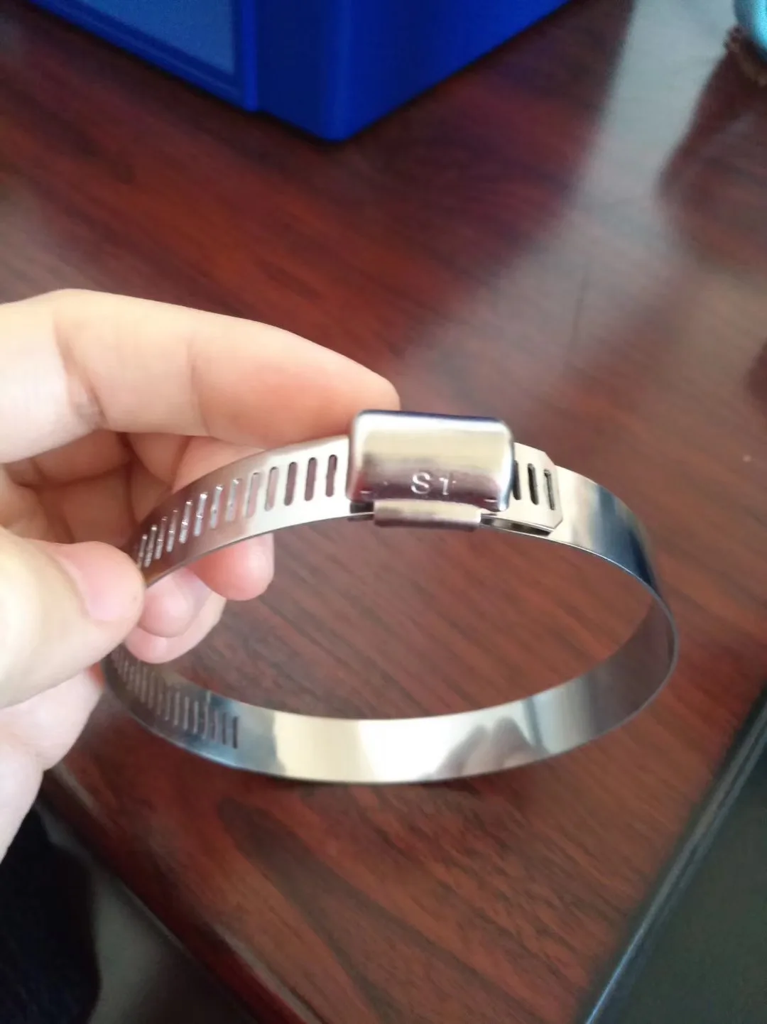 
stainless steel 304 316 American worm type Clamp 