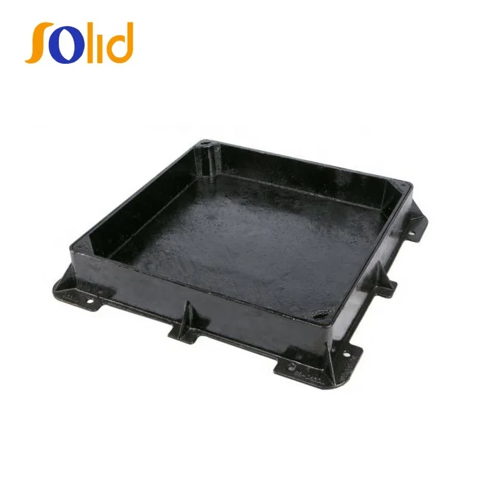 Square Concrete Filled Cast Iron Manhole Cover Recessed Cement Manhole Cover(1).jpg
