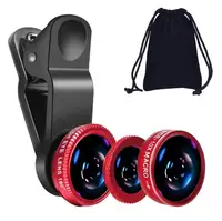 

universal fisheye wide angle macro mobile phone camera lens kits