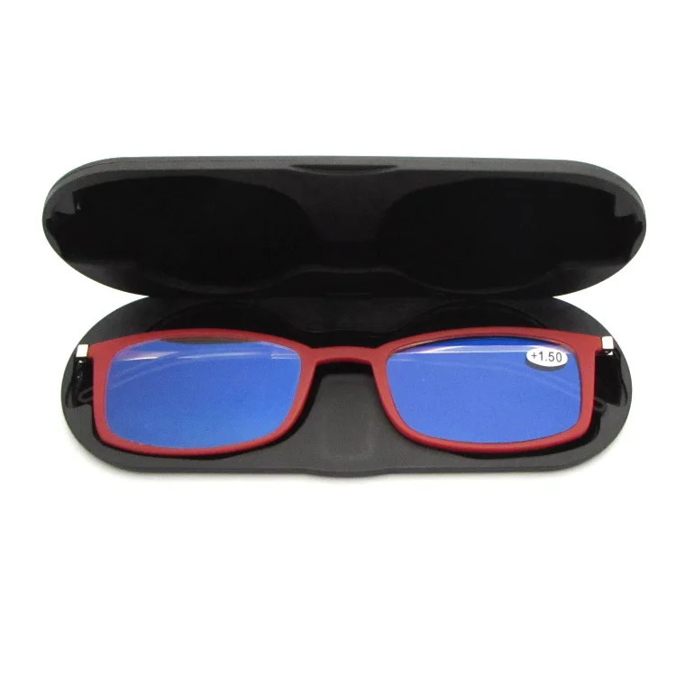 

Fashion Anti Blue Light Lens Block Slim Stainless Steel super thin reading glasses