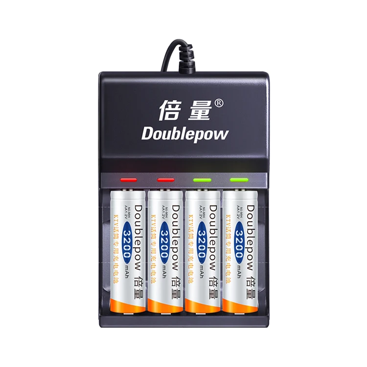 Doublepow UK83 USB LED Intelligent Rapid Charger for 1.2V AA/AAA Ni-MH/Ni-CD Rechargeable Battery