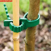 

Heavy Duty Soft Rubber Buckle Shrub Ties Adjustable Interlock Garden Tree Ties for Shrub Rose Tree Plant Support
