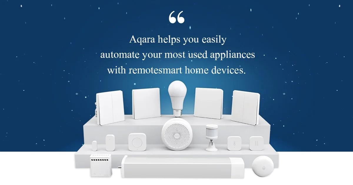 Aqara new devices smart home appliances zigbee wireless technology gateway - ANKUX.COM
