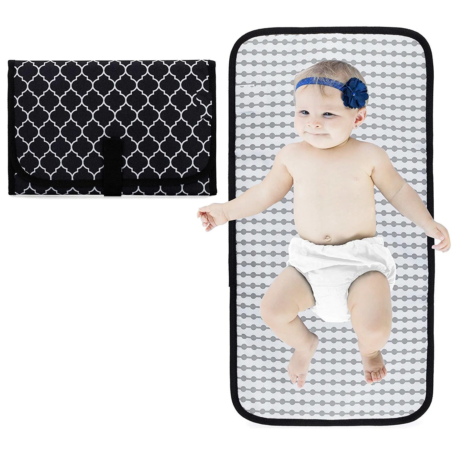 

Twinkle Factory Clean Hands Waterproof Target Portable Changing Pad