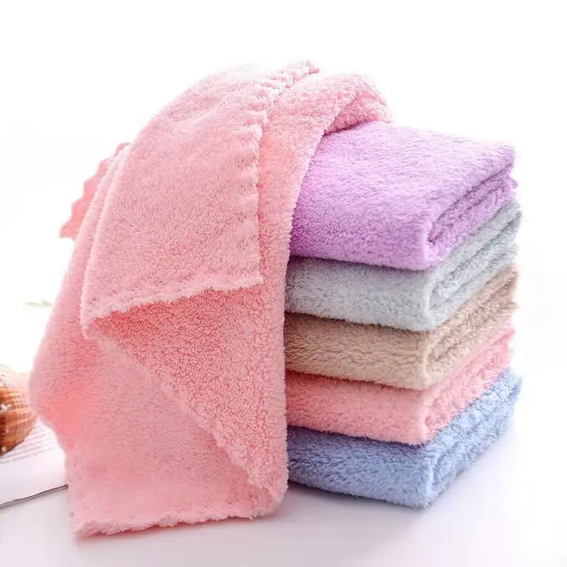 

soft absorbance kitchen cleaning cloth microfiber clean dish towel for cleaning table, Any color can be customized