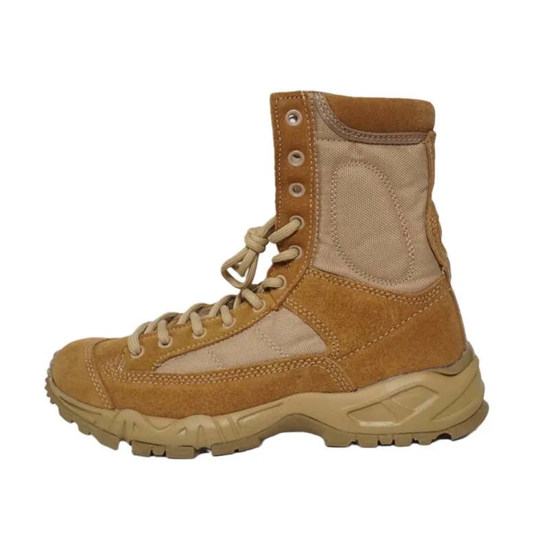 

2020 Fashion Breathable Brand Army Military Leather Men Boots