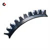 Manufacturer Custom Segment Large Module Arc Tooth Forged Steel Metal Big Diameter Rotating Spur Ring Gear