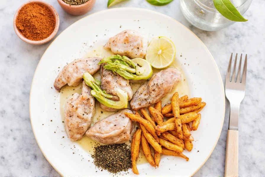 Grilled salmon seasoned with dill and lemon