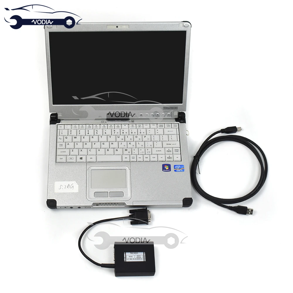 

Forklift Diagnostic Kit JUDIT 4 Jungheinrich Judit box Incado Jungheinrich forklift diagnosis cable judit box tool CFC2 laptop