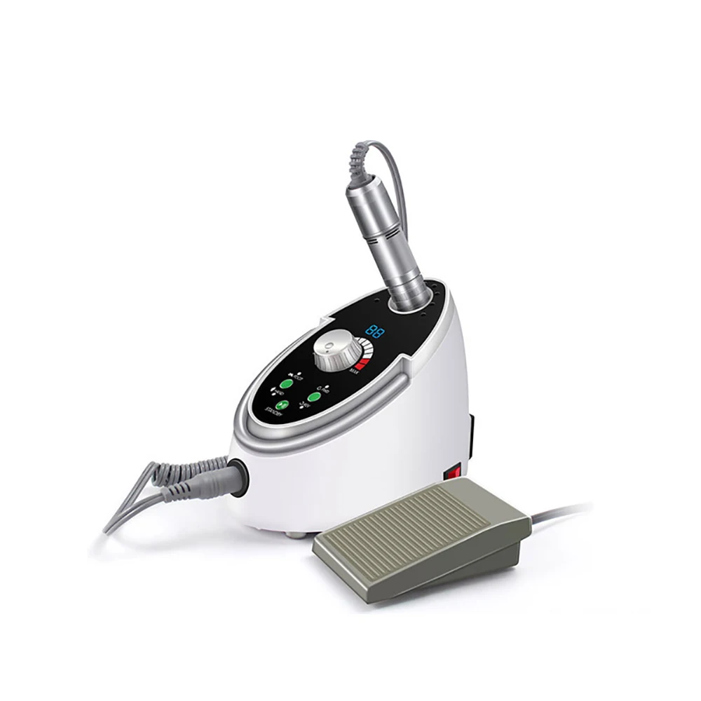 

Faster speed nail drill bits ceramic machine for gel nails, White,black silver,red,pink color