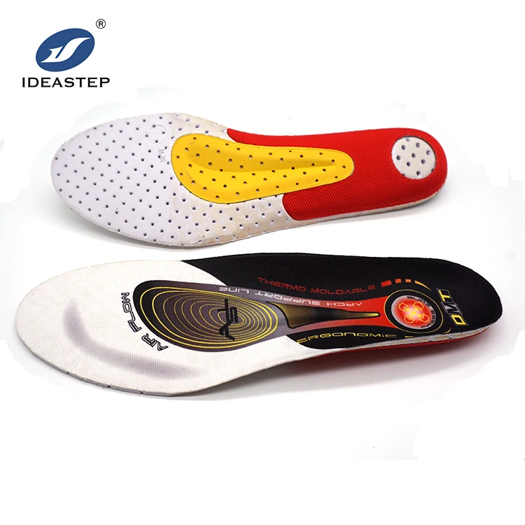 

Ideastep manufacturer for cycle racing heat moldable hot melt adhesive shell and heel pad sport insole, Blue or customized