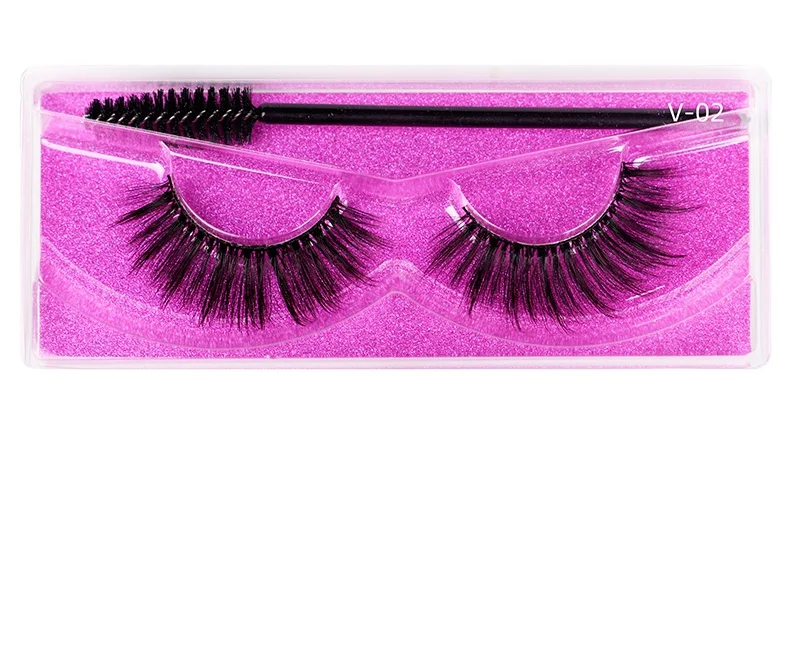 

New Arrival Silk 3d Faux Mink Eyelashes Curelty Free Vegan Lashes