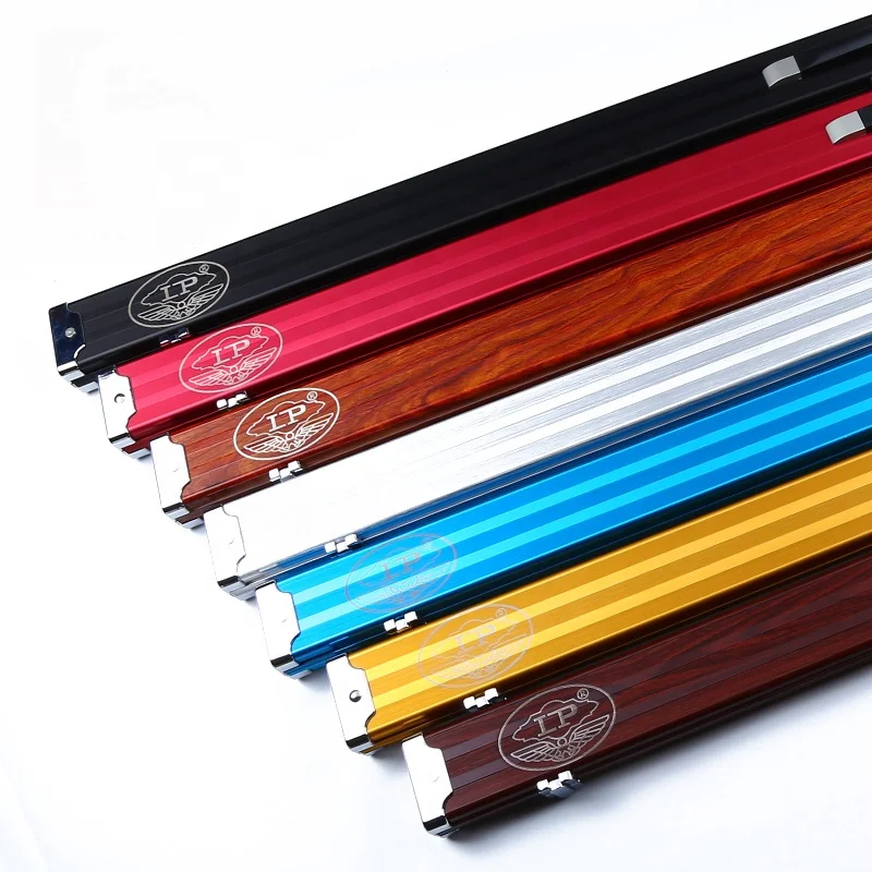 

LP Aluminum case for hold 2 pieces of 59 inch cues , Aluminum snooker cue case 7 colors selectable