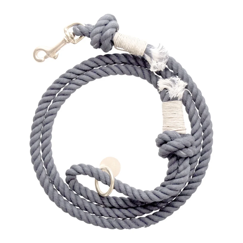 

2023 Hot Selling Manufacture Cotton Climbing Knot High-quality Custom Nylon Dog Leash Hardware