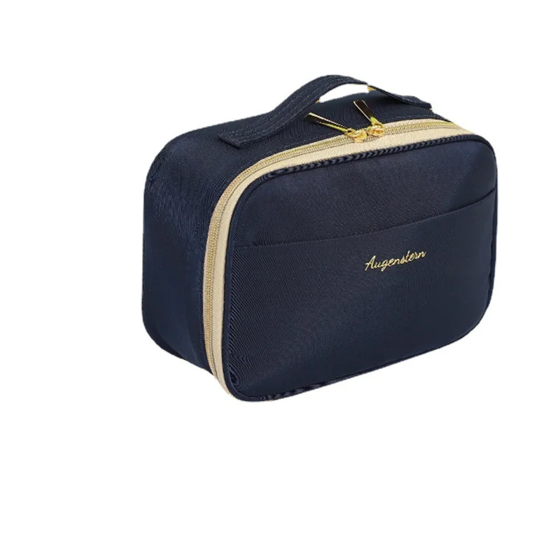 

Wholesale Makeup Bag Travel Cosmetic Monogram Makeup Bag Plain Toiletry Makeup Bag, 4 colors