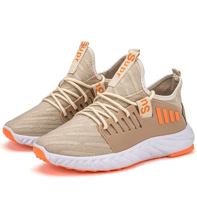 

High Quality China Wholesale Breathable Men Sports Shoes With Low Price Comfortable And Lightweight Men Sports Shoes