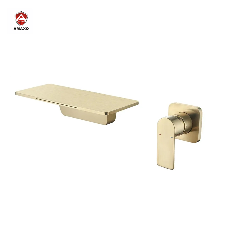 

Brass Single Handle Provide Custom Wash Basin Hot Cold Water Wall Mounted Tap