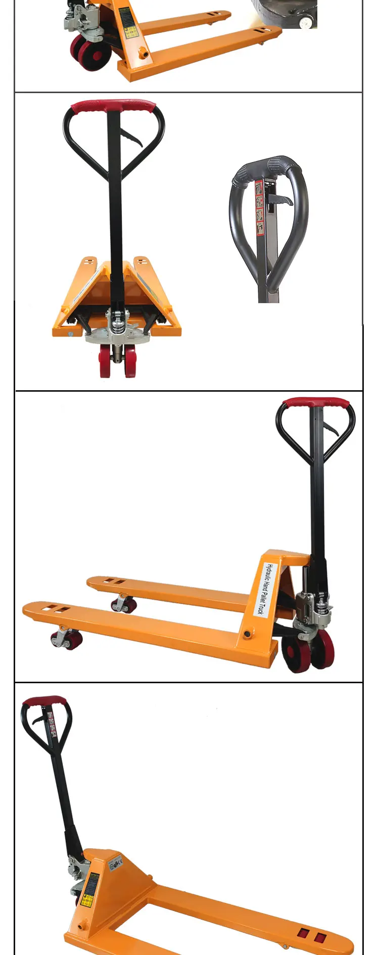 Nylon Wheel 2500kg hand pallet jack