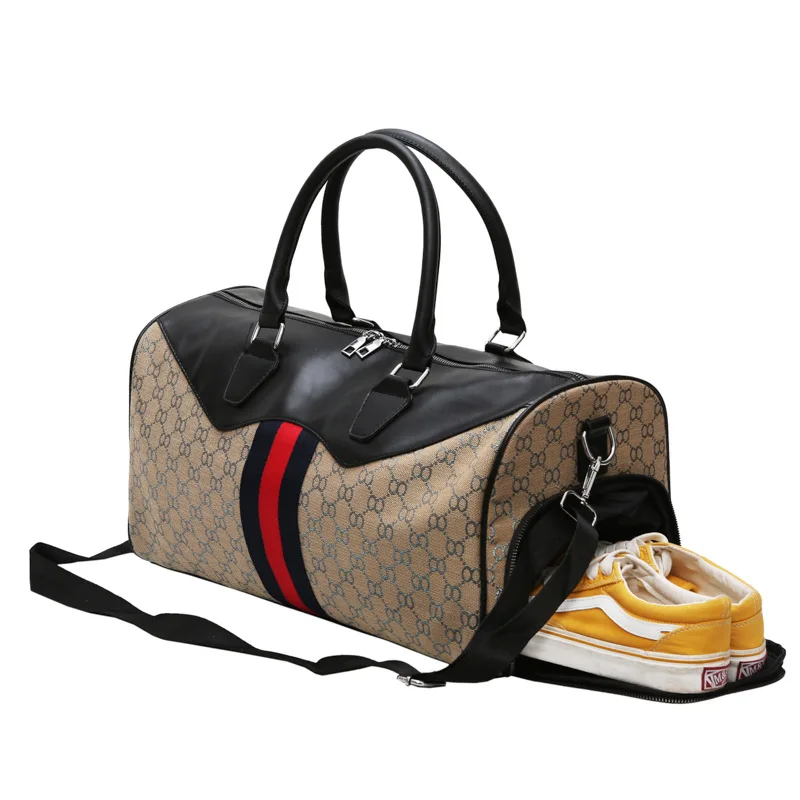 

New sac de voyage Fashion Weekend Tote Bag With Shoe Compartment Big Capacity Duffle Bag Travel Bag