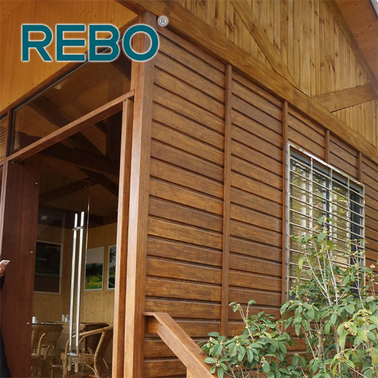 
Water proof bamboo garden shed cladding 