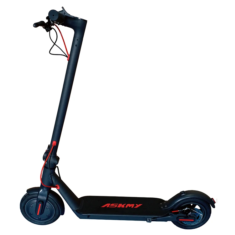 

ASKMY EH100 EU warehouse with powerful lithium battery and pedals adult 350W 36V city foldable 8.5inch E electric scooter