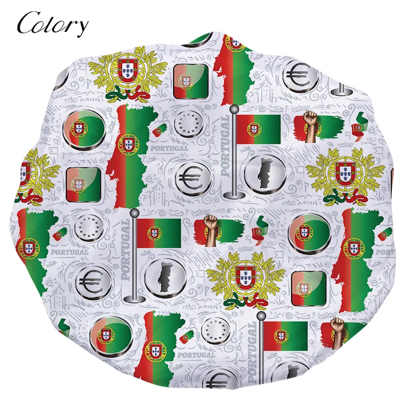 

Colory Holder Satin Shower Cap Bonnet Set, Customized color