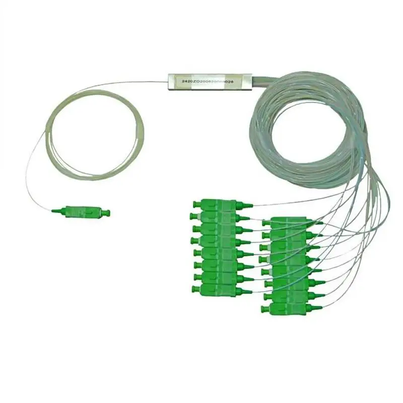 Apc Splitter FTTH Fiber-Optic 16-Ports Plc Mini 1x16 5pcs 1/16-1 1:16 Tube-Steel