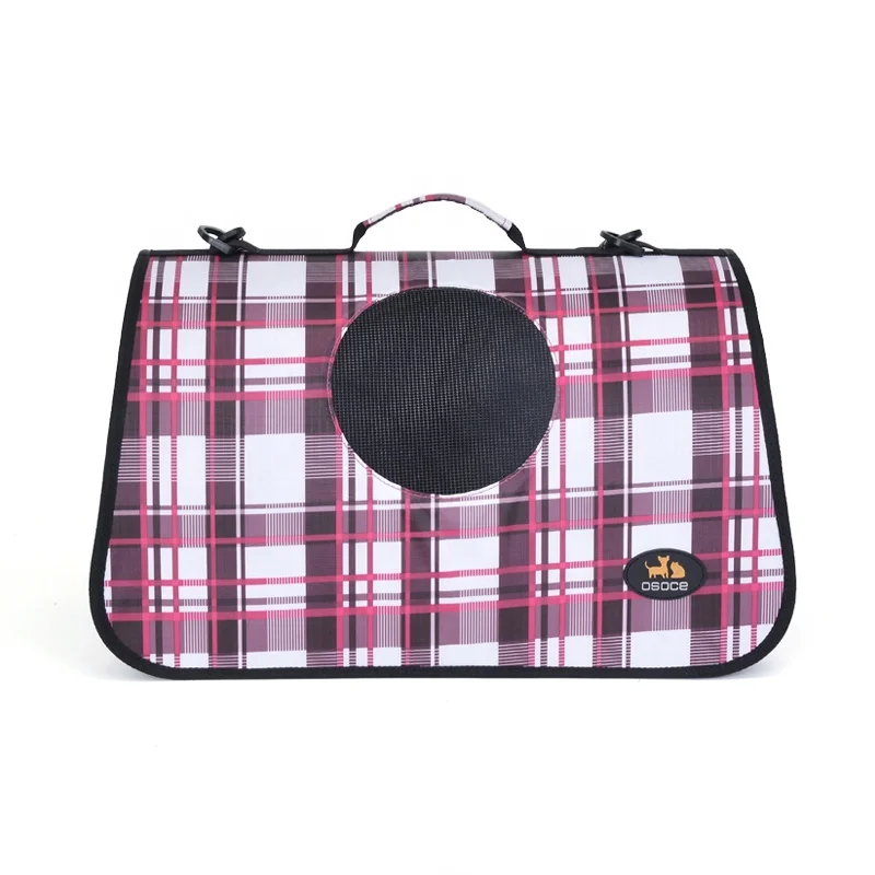 

Wholesale barrel-shaped shoulder bag outdoor waterproof pet carrier bag, Customizable