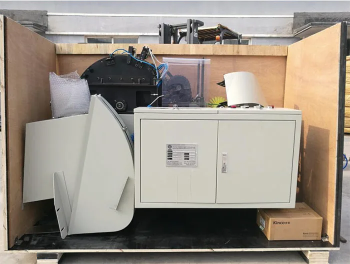 Wooden Spatula Bundling Machine, coffee stirrer bundling machine