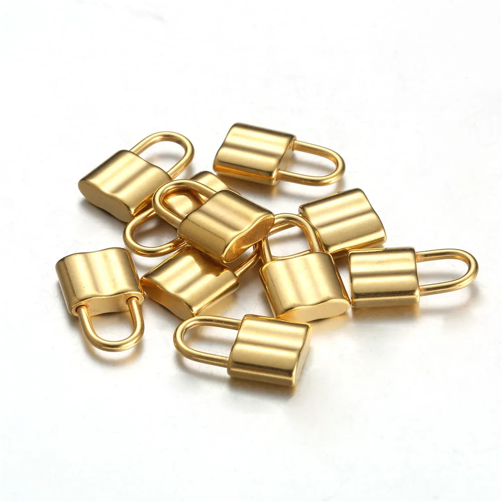 

Miniature delicate lock stainless steel lock pendant 10mm*17mm