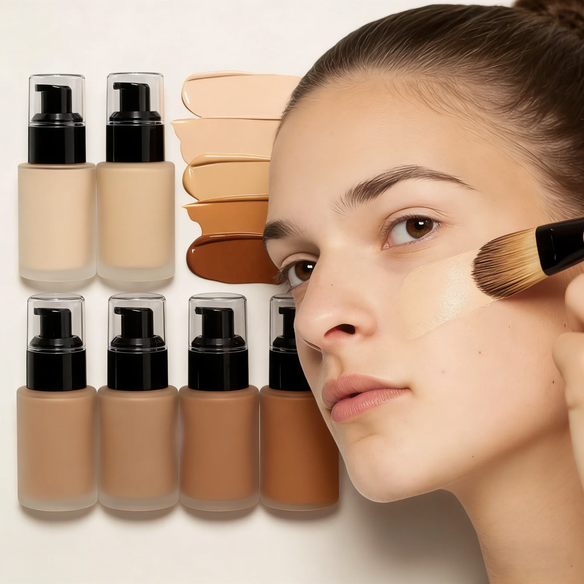 SPF30 Liquid Foundation & Concealer Dark Skin