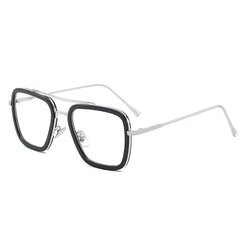 

Wholesale Fashion Frame Metal Vintage Custom Logo Iron Man Sunglasses, Custom color