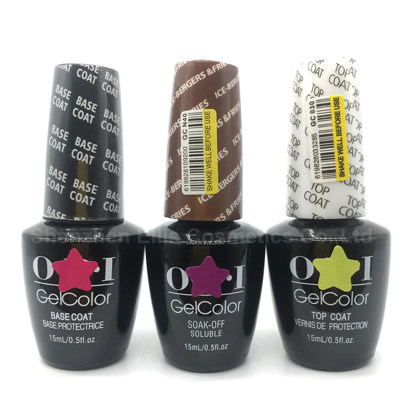 

Factory wholesale 15ml high quality Soak Off UV gel nail polish Polished