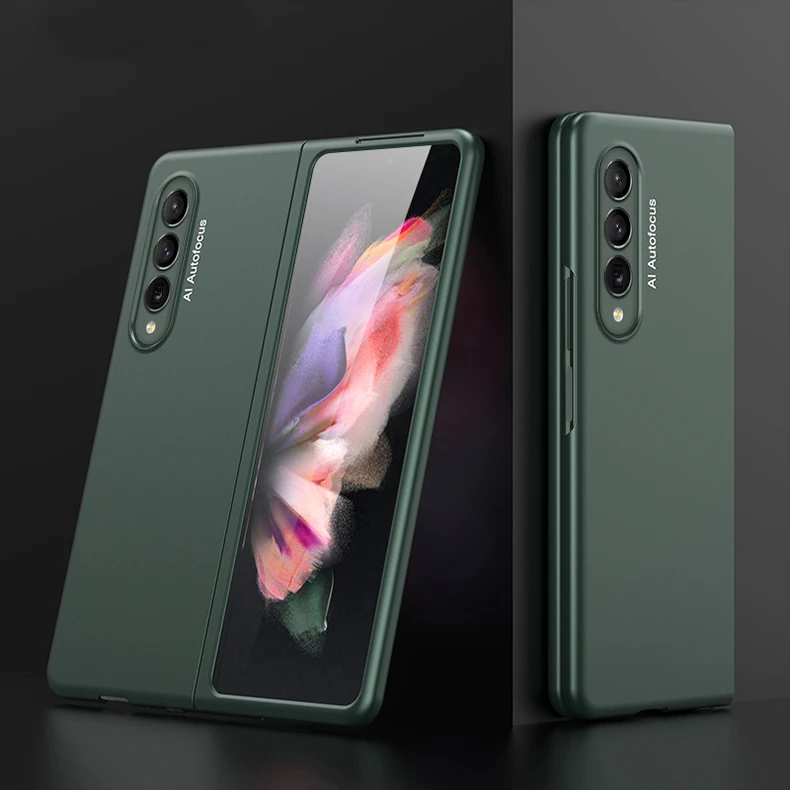 

High Quality Plastic Back Cover For Samsung Galaxy Z Fold 3 Shockproof Phone Case