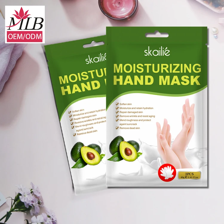 

OEM shea butter moisturizing hand masks korean collagen moisture hand care gloves hand sheet mask hand masker for dry skin