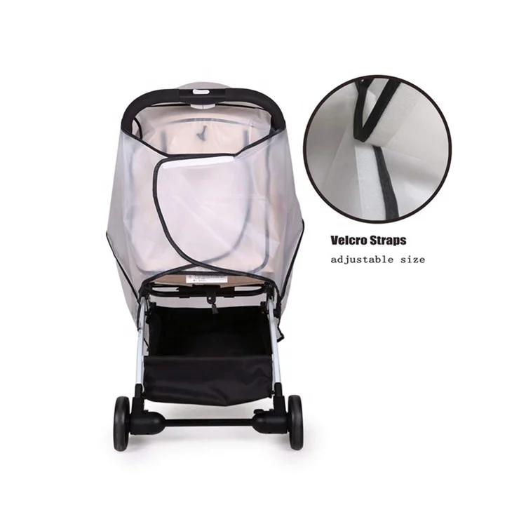 
Windproof waterproof baby stroller rain cover universal baby travel weather shield 