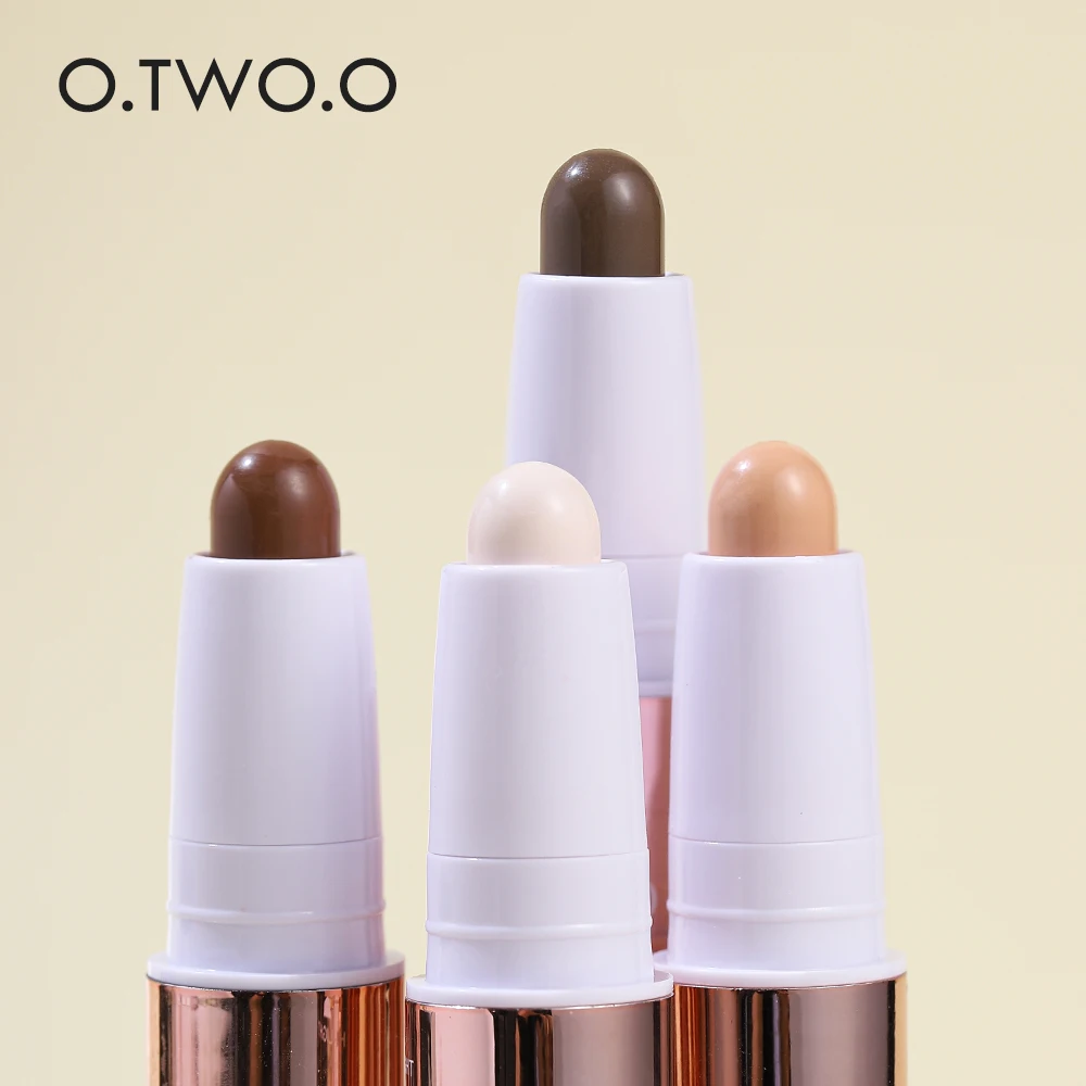 

O.TWO.O Beauty Concealer Stick Invisible Pores Full Coverage Foundation Stick Contour Stick Makeup Concealer