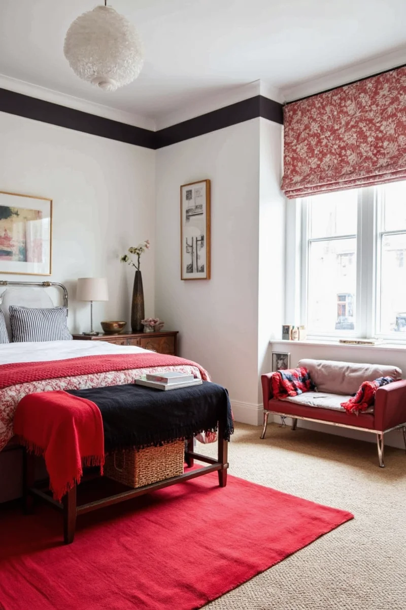 red black bedroom ideas stylish family friendly design tips for all ages