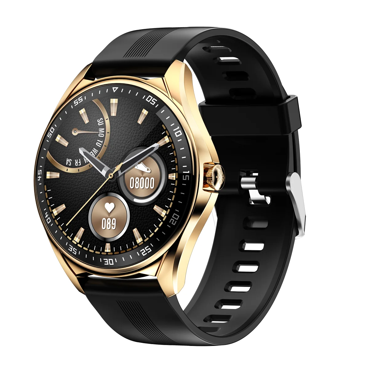 

Vivistar New Trending E16 Smart Watch 1.28' HD IPS Screen Blood Oxygen Dual Chips Ultra Low Power Multi Sports Music Smart Watch