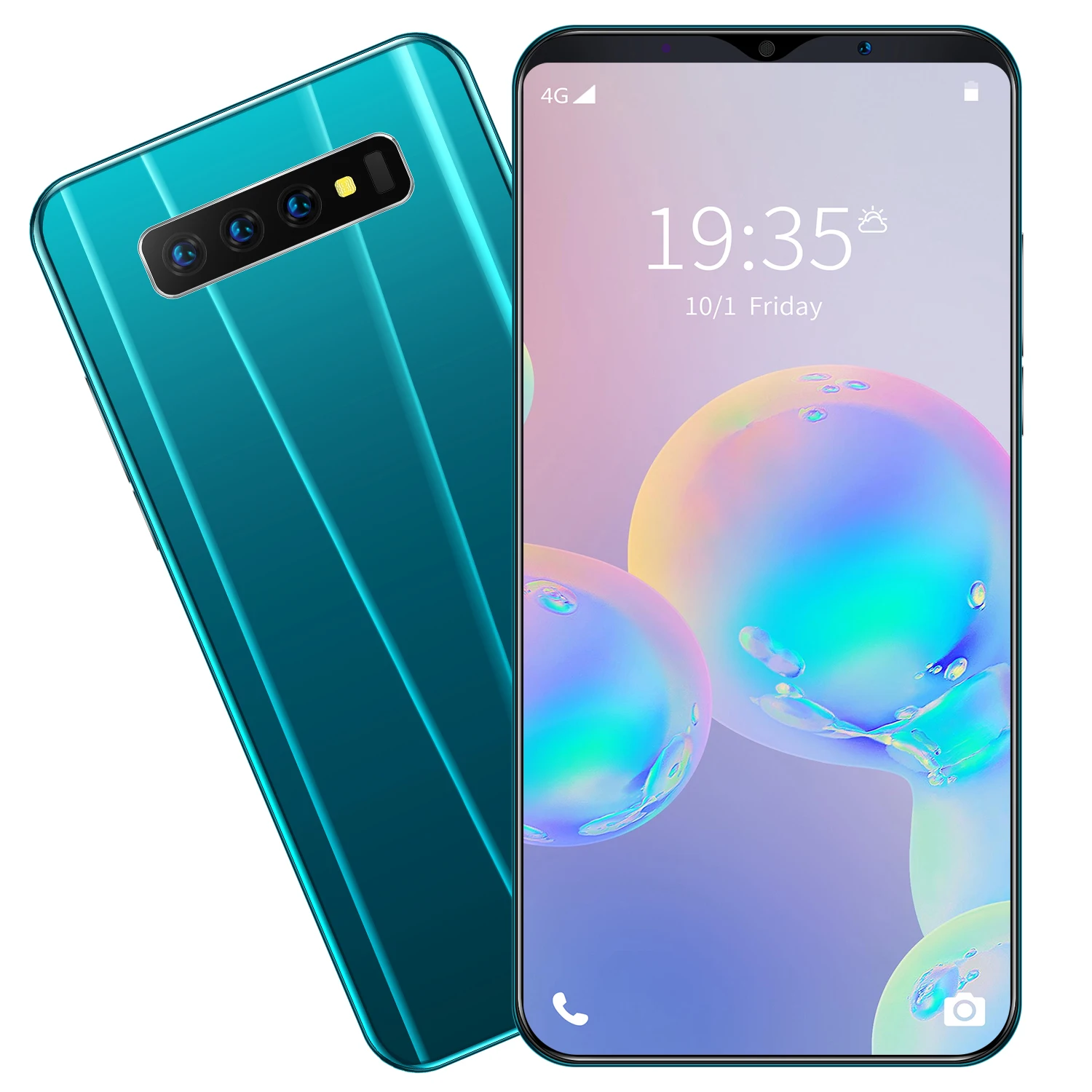 

Hot Selling S10+ Unlocked smartphone Dual SIM 4G+64G Cheap celular 5.8 inch Android 9.1 mobile phones