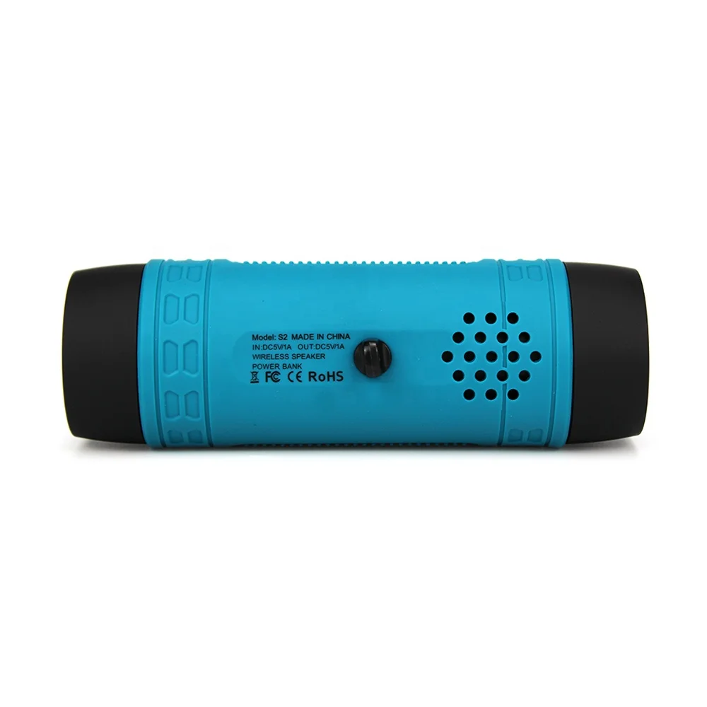 NNS factory sell cheap S2 stereo wireless speaker with Led light