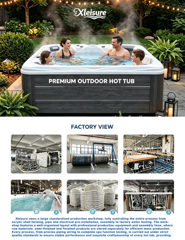 Outdoor Hot Tub Spa Table with Storage Drawer Bar Table for Drinks Food Snacks Spa Accessories OEM ODM Wholesale