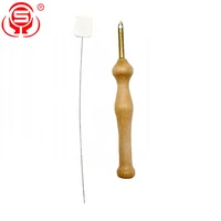 

Durable Wooden Handle Embroidery Pen Punch Needle Set Embroidery Punch Needle