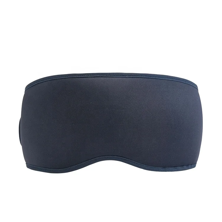 

Customer logo soft memory foam eye mask for sleeping office travel, Black, blue, gray, purple