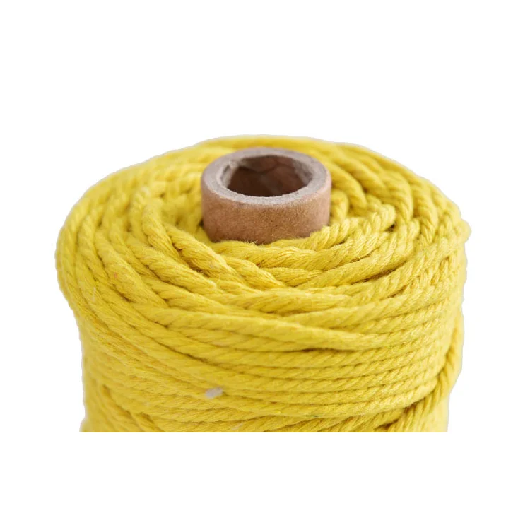 

30 colors 3mm * 100m diy macrame cord cotton rope for Home Textile, 30 colors;can be custom color